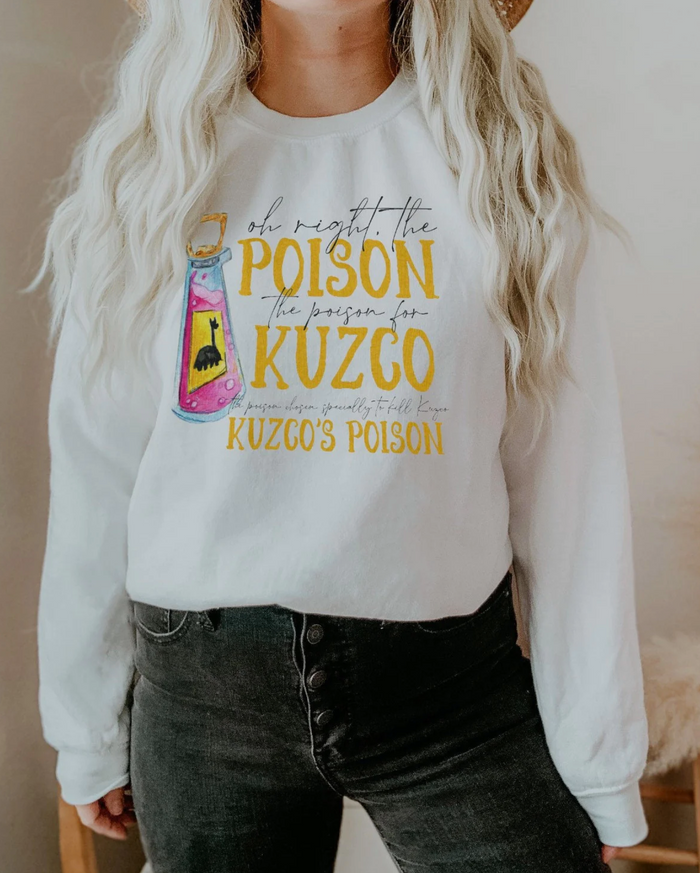 Oh Right The Poison Gildan Unisex Heavy Blend™ Crewneck Sweatshirt