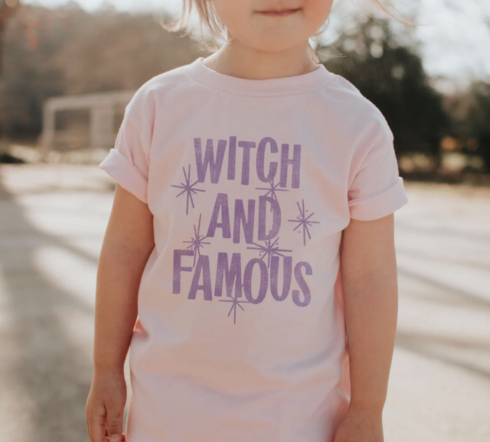 Witch and Famous Bella Canvas Toddler Short Sleeve Tee