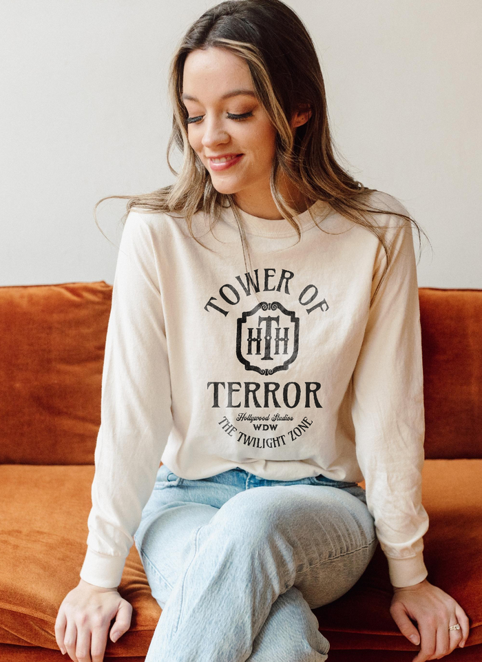 Tower Of Terror Comfort Colors Unisex Garment-dyed Long Sleeve T-Shirt