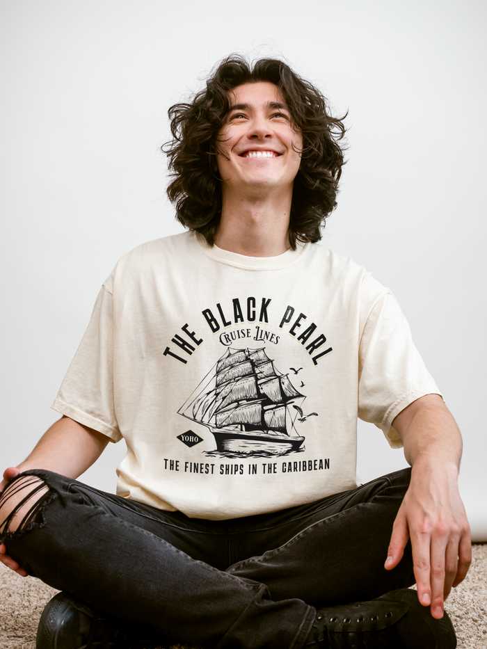 Black Pearl Cruise Lines Comfort Colors Unisex Garment-Dyed T-shirt