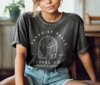 Paradise Falls Vacation Co. Comfort Colors Unisex Garment-Dyed T-shirt