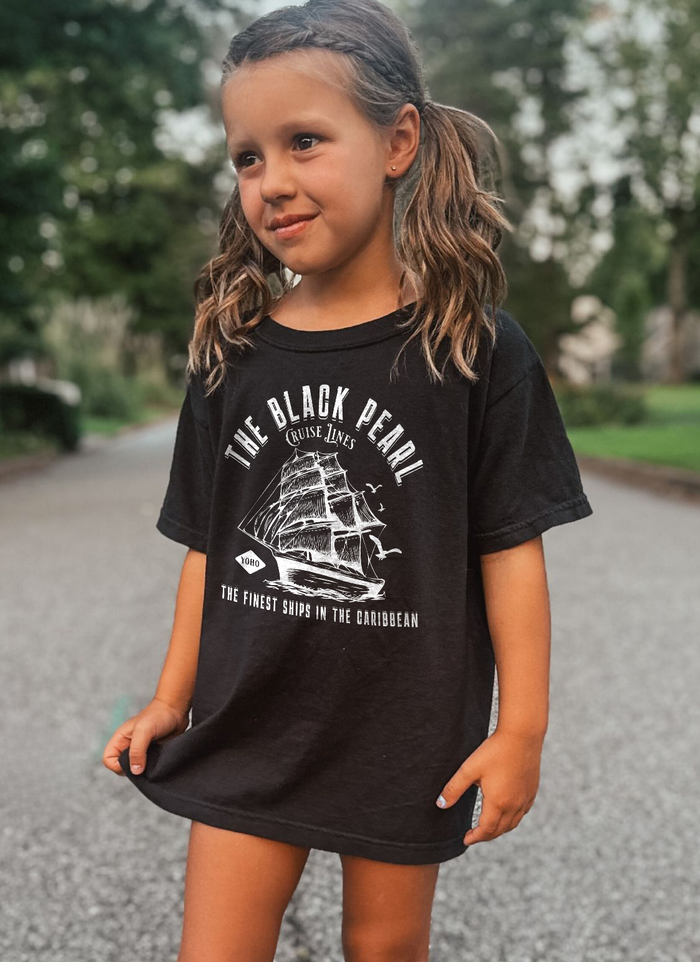 Black Pearl Cruise Lines Comfort Colors Youth Midweight Tee