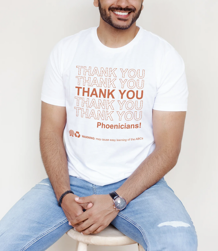 Thank You Phoenicians Bella Canvas Unisex Jersey Short Sleeve Tee