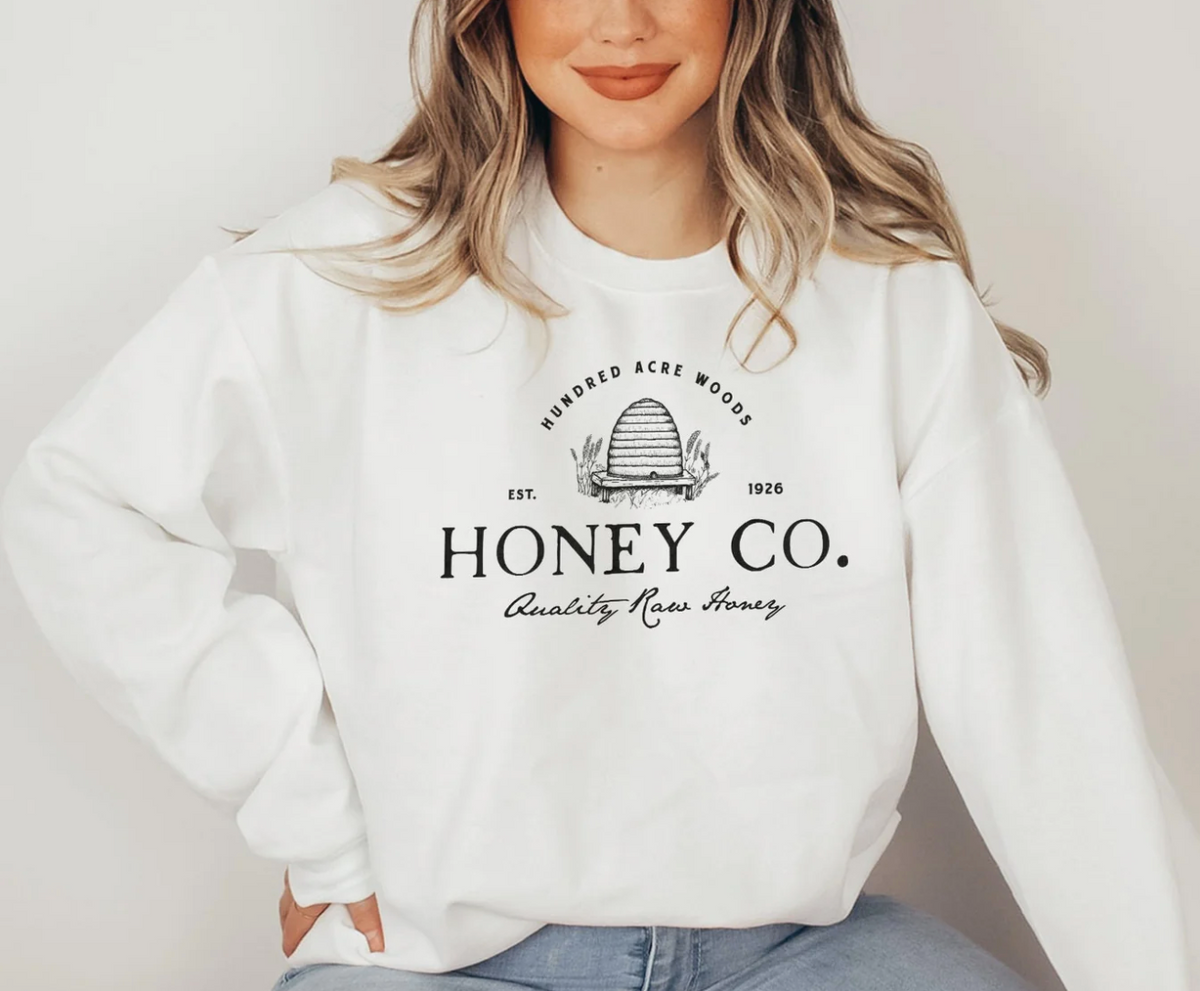 Hundred Acre Woods Honey Co Gildan Unisex Heavy Blend Crewneck Sweatshirt