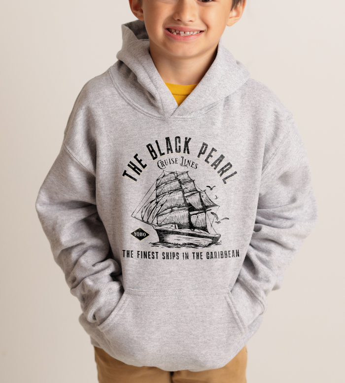 Black Pearl Cruise Lines Gildan Youth Heavy Blend Hooded Sweatshirt