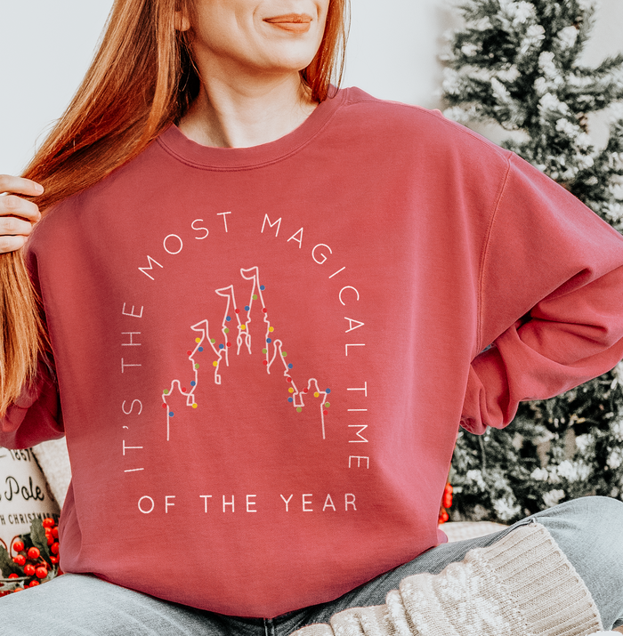 Most Magical Time Of The Year Comfort Colors Unisex Garment-Dyed Sweatshirt