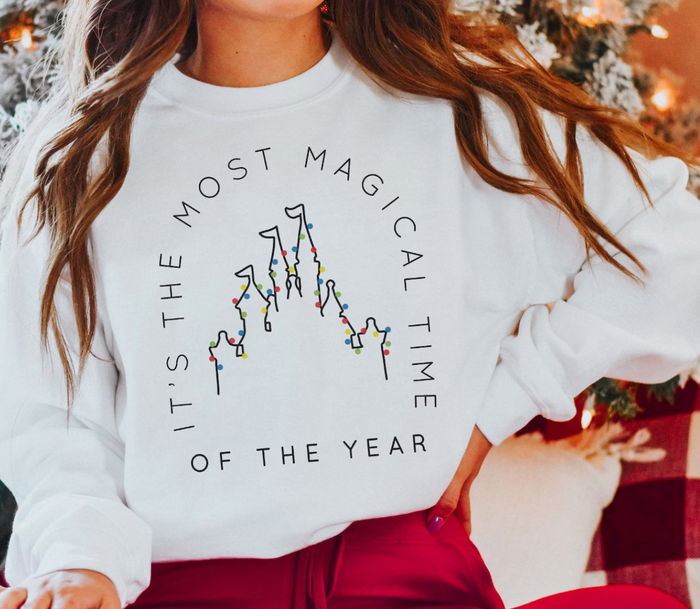 Most Magical Time Of The Year Gildan Unisex Heavy Blend™ Crewneck Sweatshirt