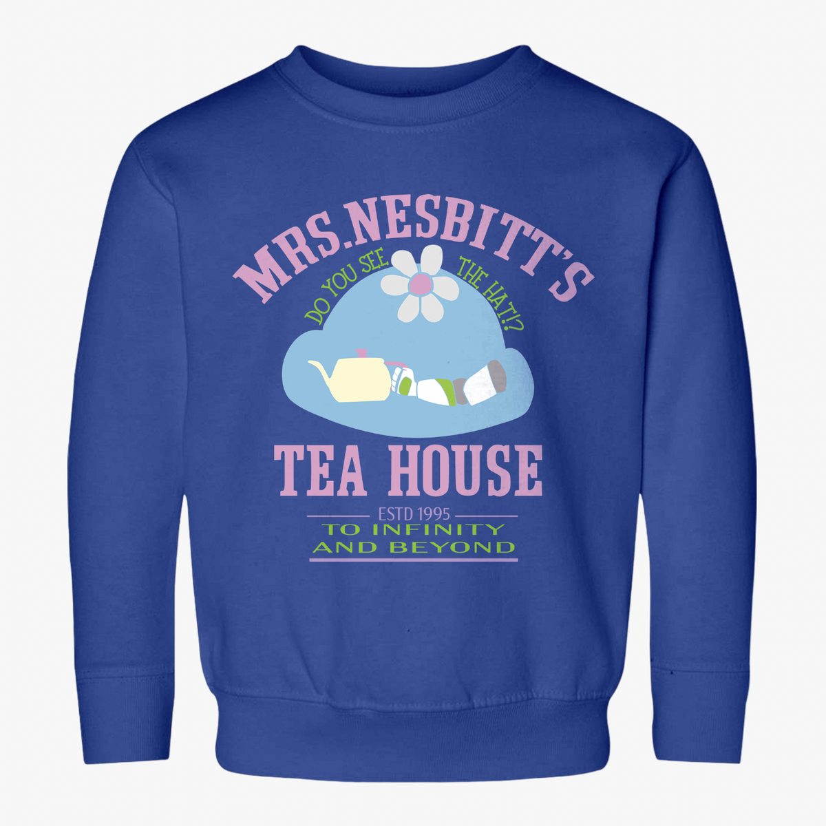 Mrs. Nesbitt's Tea House Rabbit Skins Toddler Sweatshirt