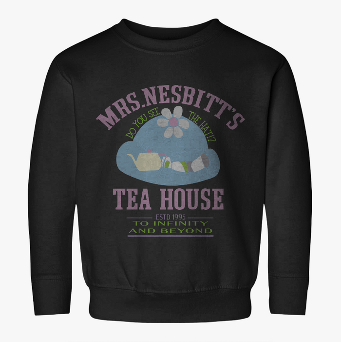 Mrs. Nesbitt's Tea House Rabbit Skins Toddler Sweatshirt